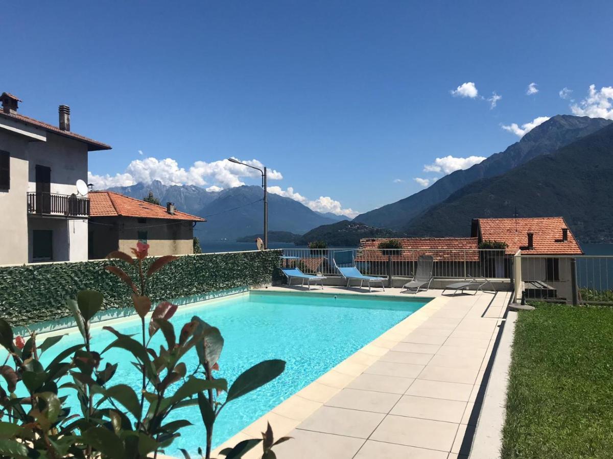 Modern Apartments Lake View With Pool Musso Exterior foto